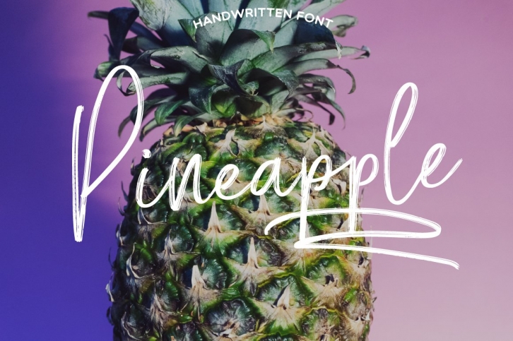 Pineapple Script Font Download