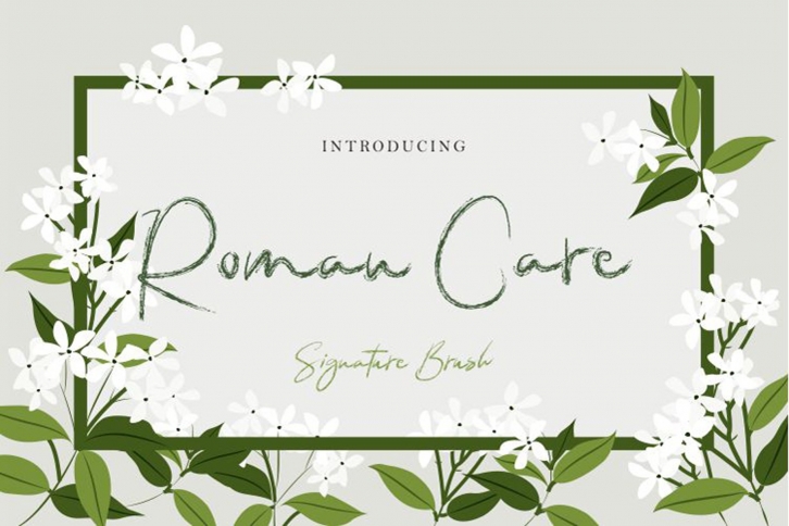 RomanCare Font Download