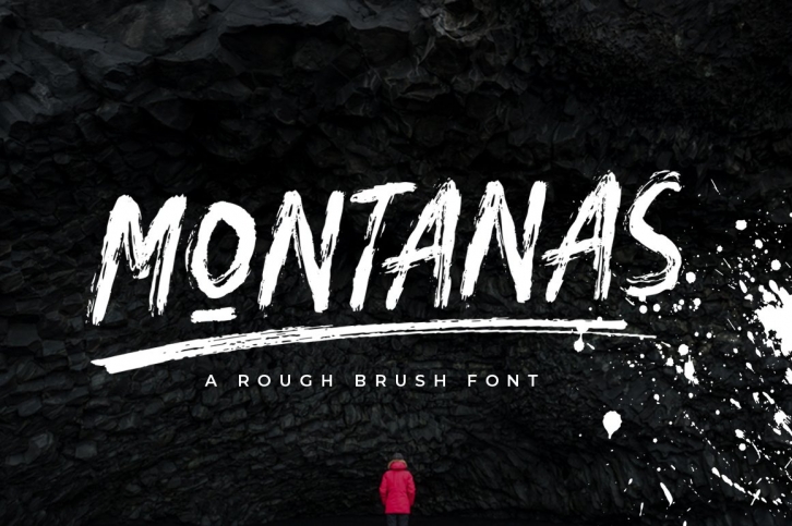 Montanas Brush Font Download