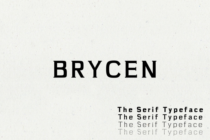 Brycen Serif Premium 7 Family Font Download