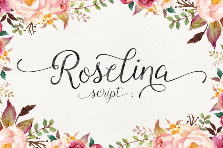 Roselina Script Font Download