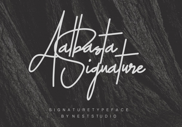 Aalbasta Signature Font Download