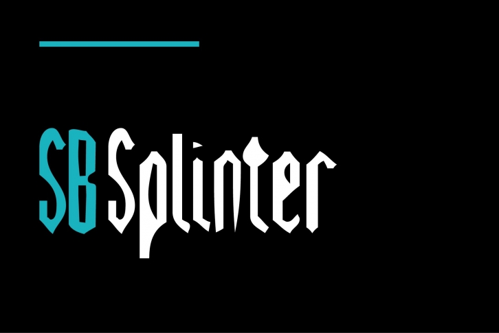 SB Splinter Font Download