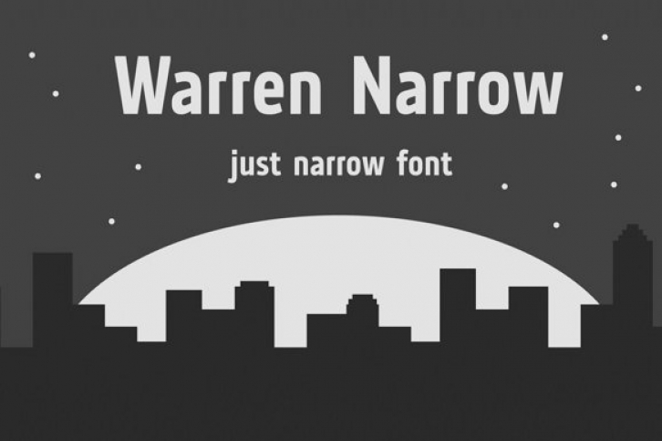 Warren Narrow Font Download