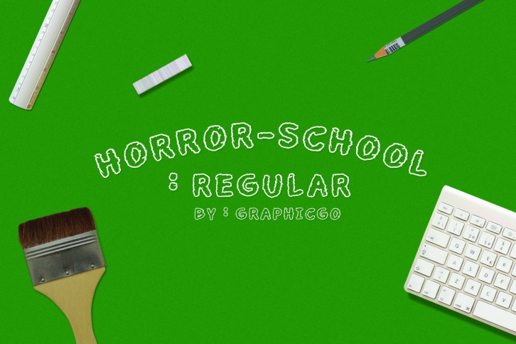 Horror School Font Download