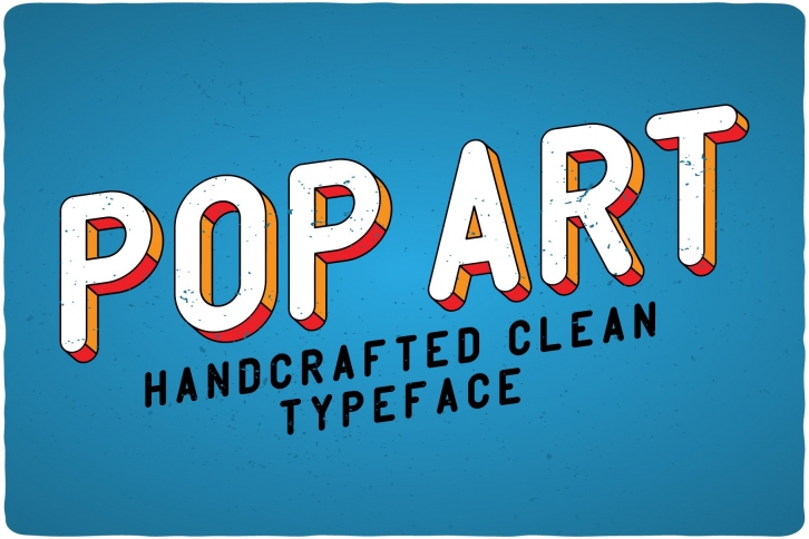 PopArt typeface Font Download