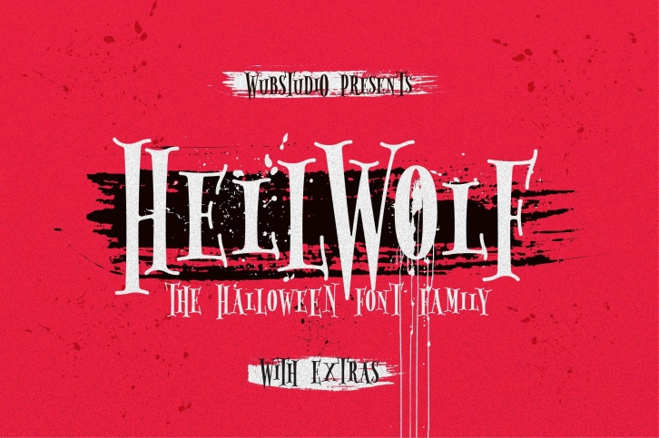 Hellwolf Typeface Font Download