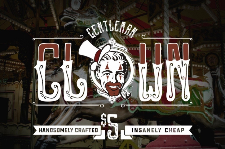 Gentleman Clown Font Download