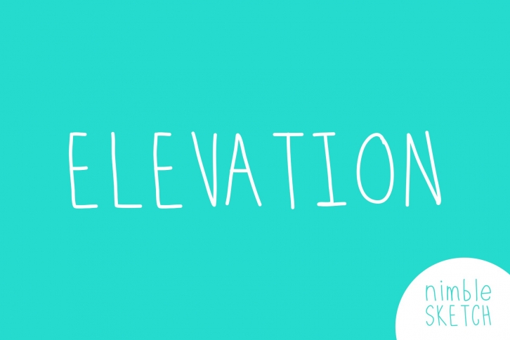 Elevation Font Download