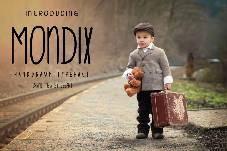 Mondix Typeface Font Download