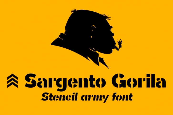 Sargento Gorila font Font Download