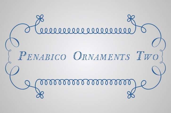 Penabico Ornaments Two Font Download