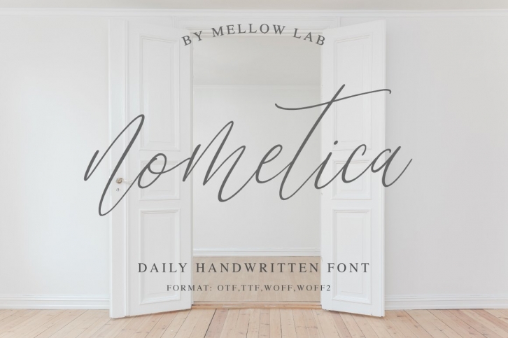 Nometica Font Download