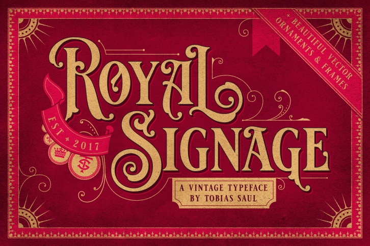 royal-signage-ornaments-font-download