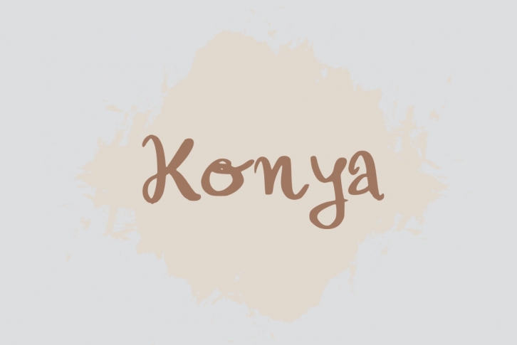 Konya Handwritten Script Font Download