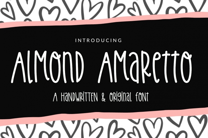 Almond Amaretto Handwritten Font Download