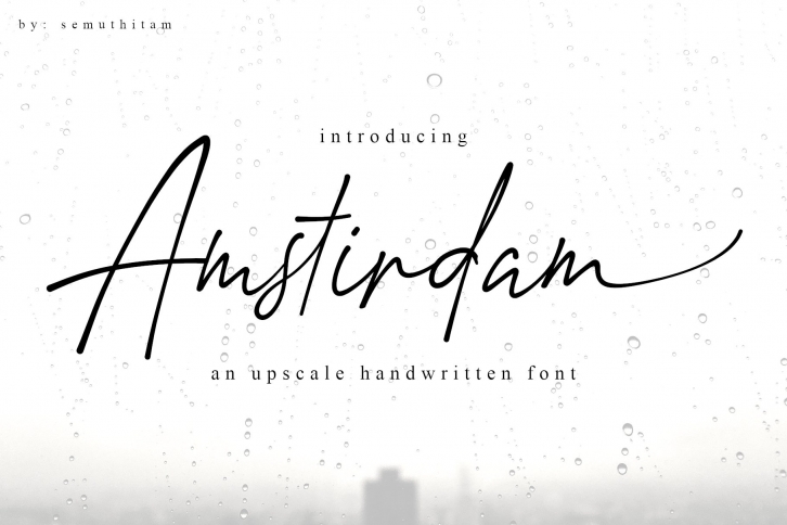 Amstirdam Font Download