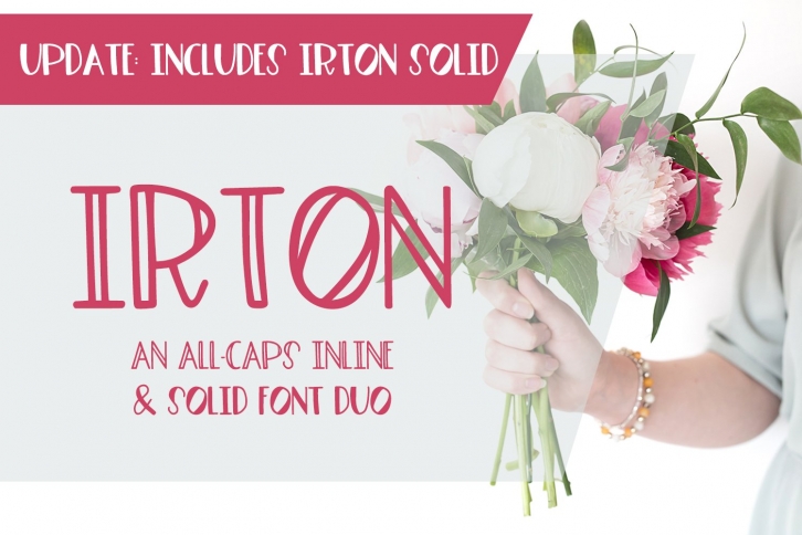 Irton Inline + Solid Sans Duo Font Download