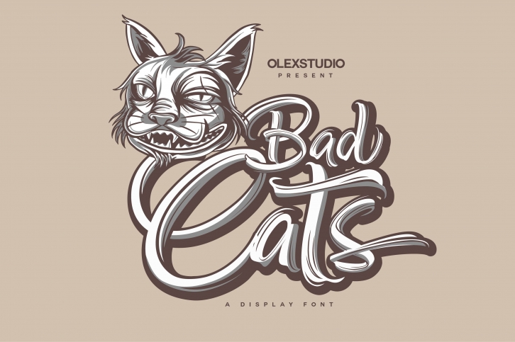 Badcats Font Download
