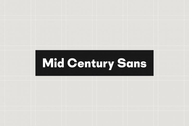 Mid Century Sans Font Download