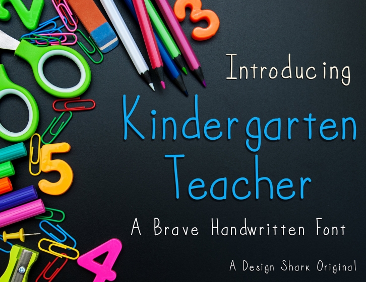 Kindergarten Teacher Font Download