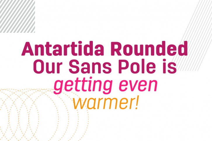 Antartida Rounded Family Font Download