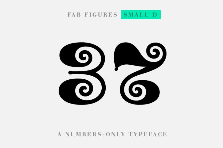 Fab Figures Small D Font Download