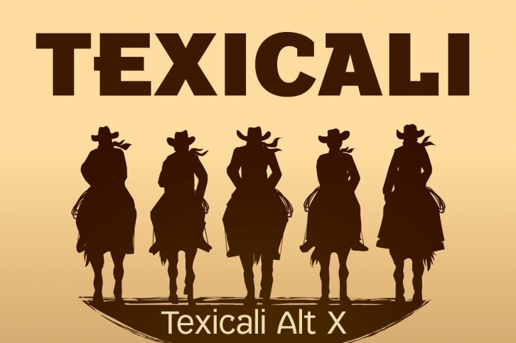 Texicali Alt X Set Font Download