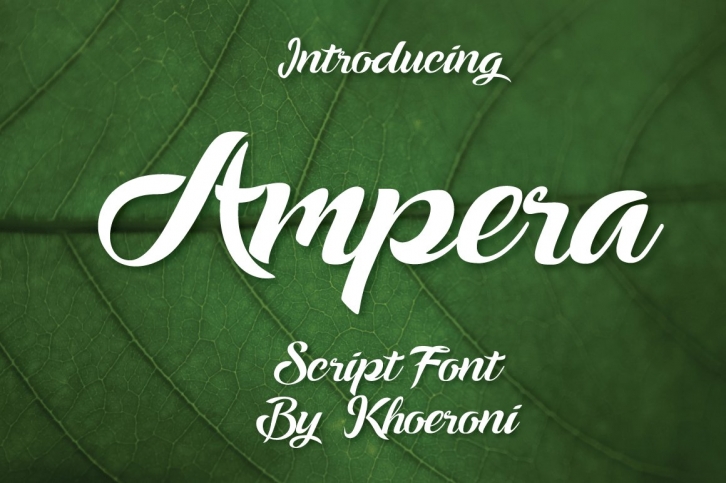 Ampera Font Download