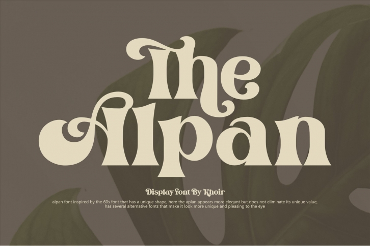 The Alpan Font Download