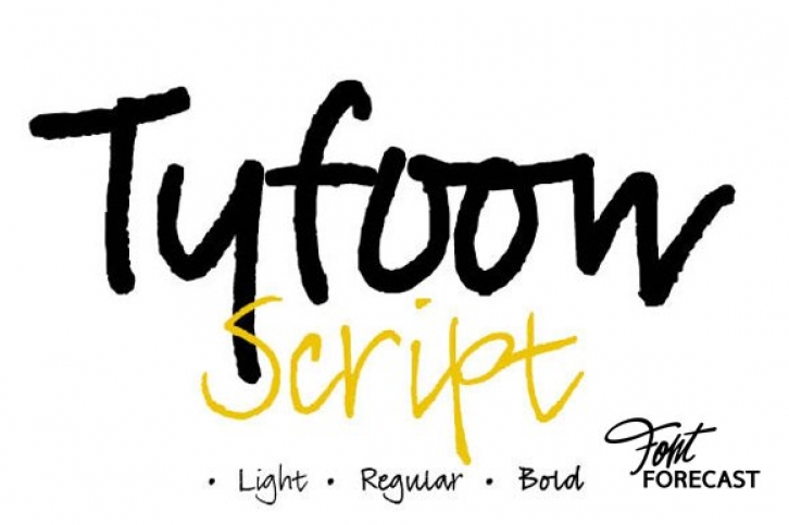 Tyfoon Script Font Download