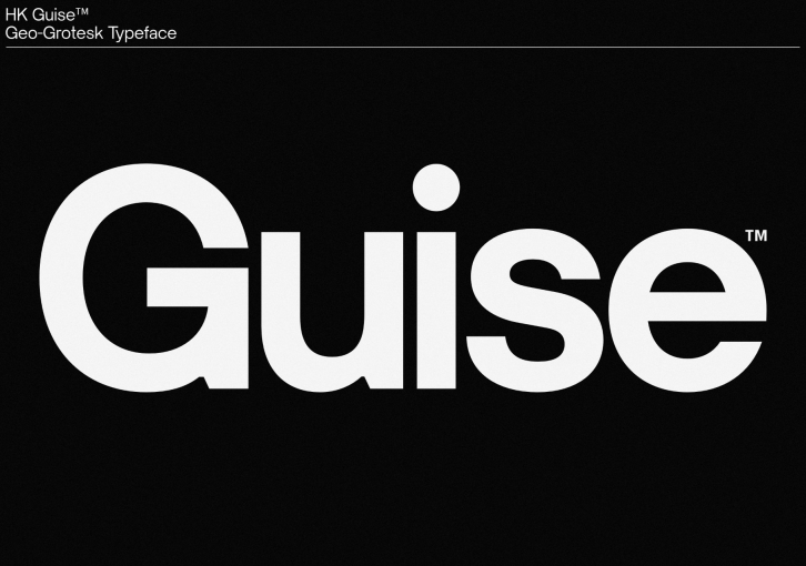 HK Guise Typeface Font Download