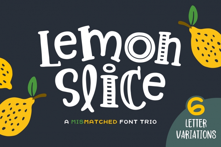 Lemon Slice Trio Font Download