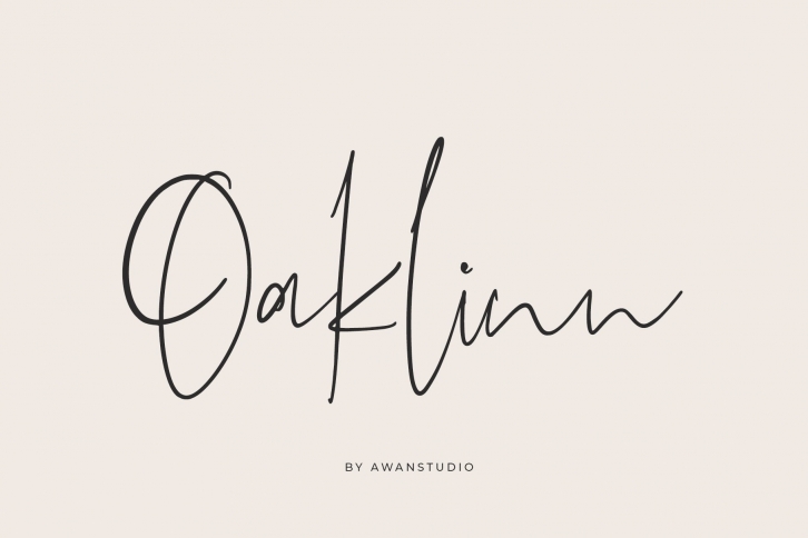 Oaklinn Script Font Download