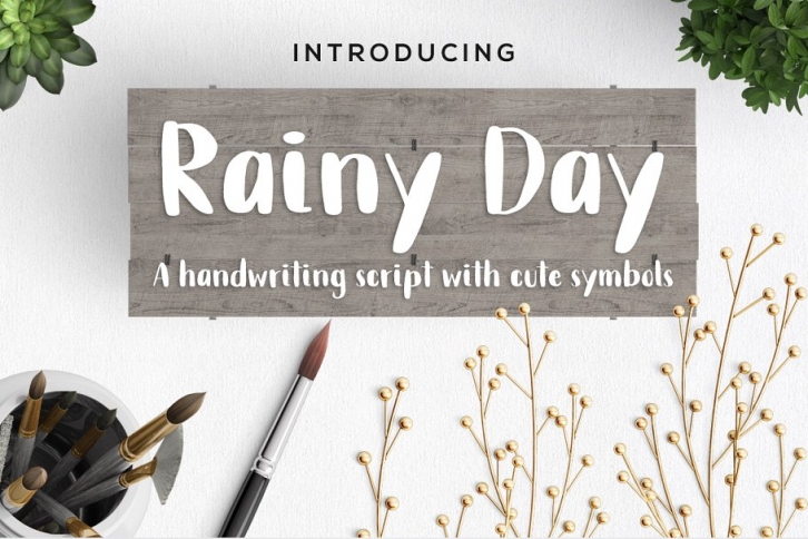 Rainy Day Handwriting Script Font Download