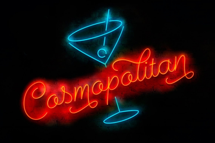 Cosmopolitan Script  Sans + Extras Font Download