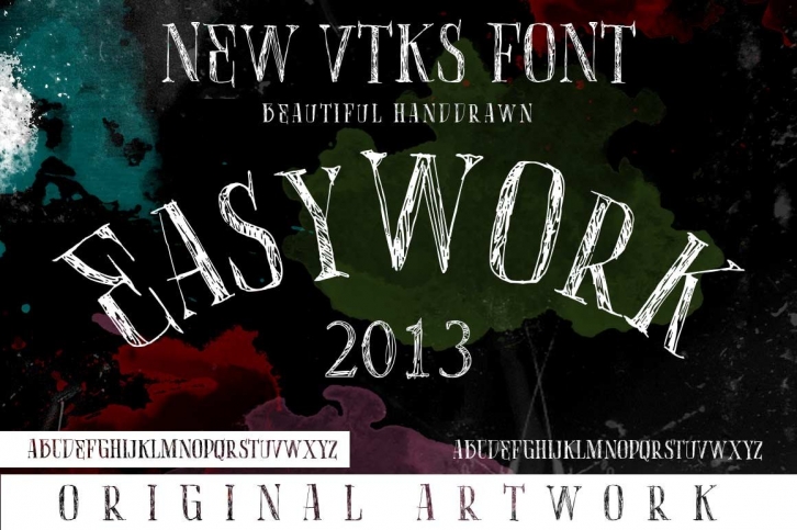 EasyWork font Font Download