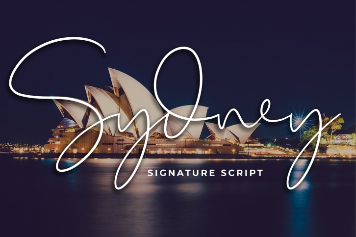 Sydney Signature Script Font Download