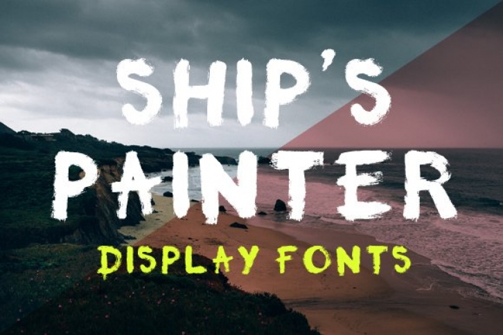 Ship's Painter Rough Font Download