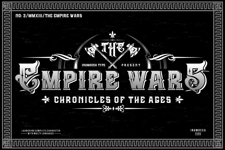 The Empire Wars (family font) Font Download