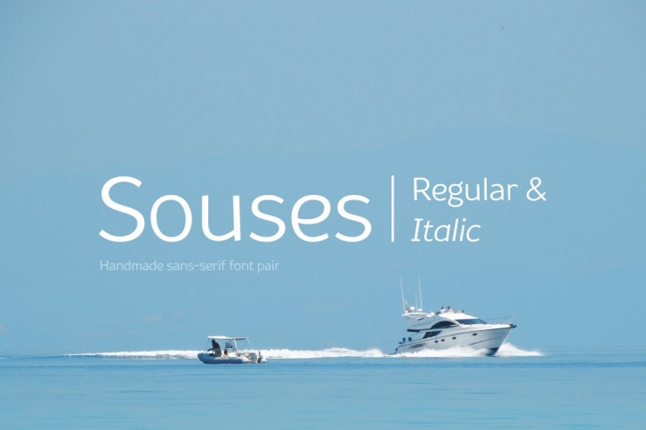 Souses—Regular  Italic Font Download