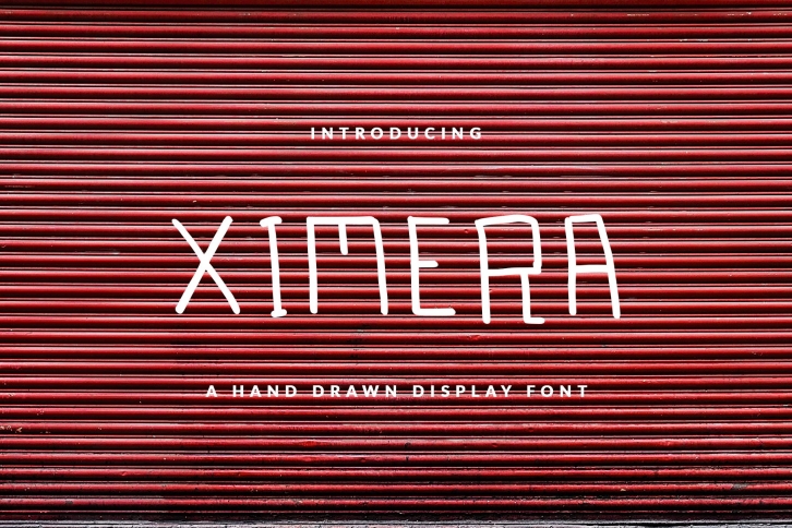 XIMERA DISPLAY FONT FOR HEADER Font Download