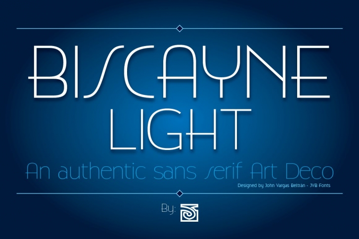 Biscayne Light Font Download