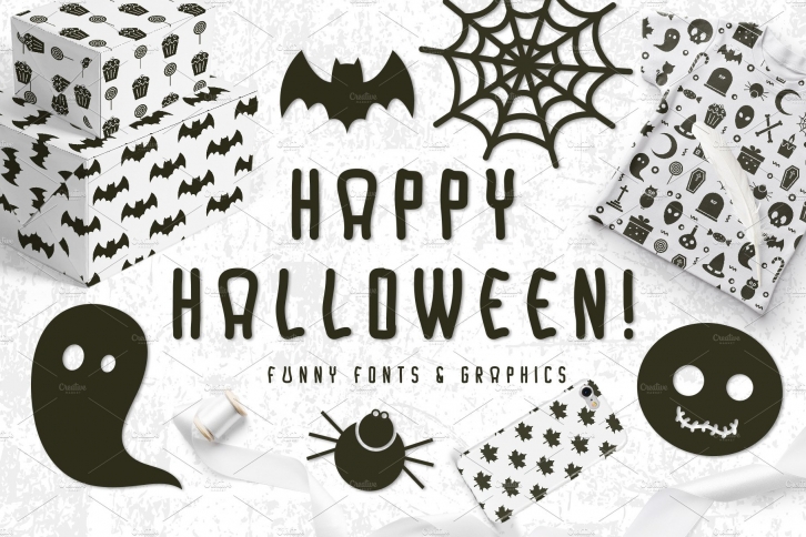 Halloween and Graphics Font Download