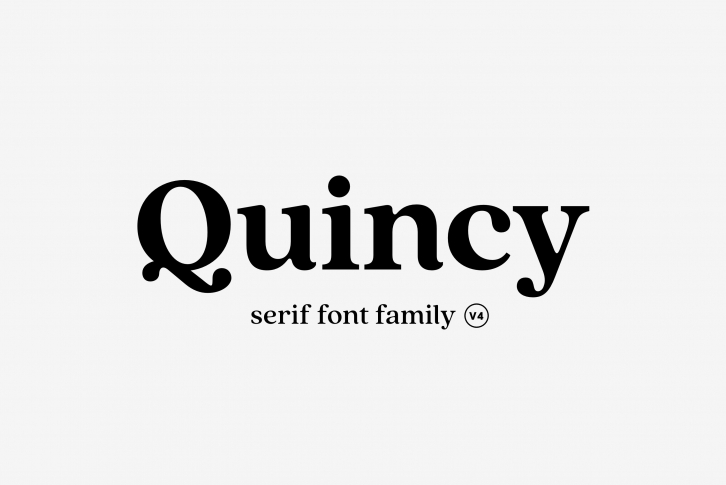 Quincy CF: vintage serif font family Font Download