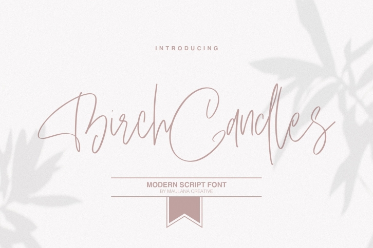 Birch Candles Font Download
