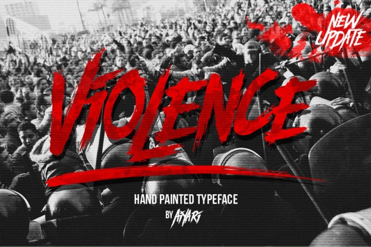 Violence+Swashes Font Download
