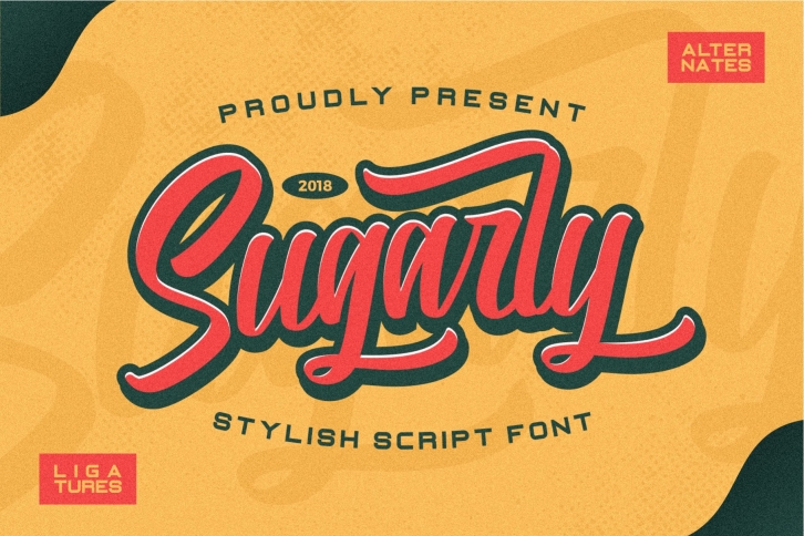 Sugarly Font Download