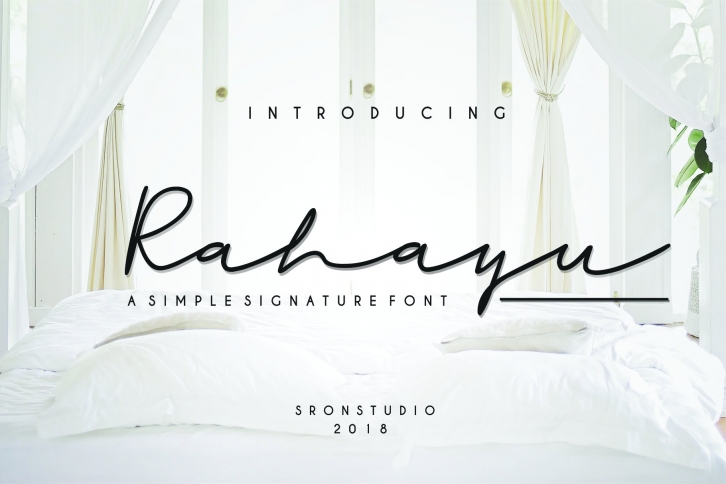 Rahayu Signature Font Download