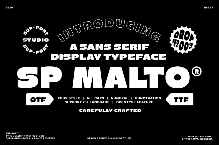 SP MALTO Font Download